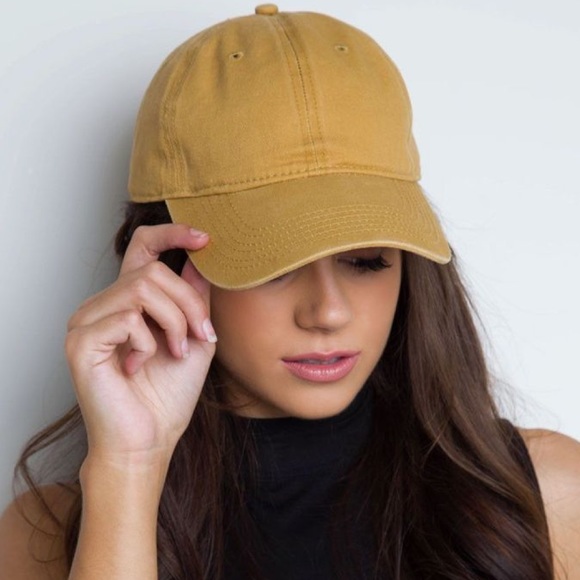 Tilly's Accessories - Pinterest Fave NWT Tilly’s Mustard dad hat